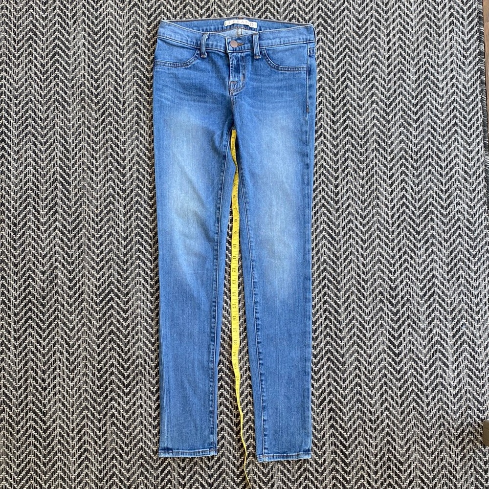 J Brand Low Rise Skinny Jeans